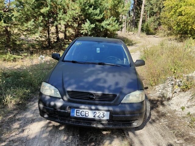 Чорний Опель Астра, об'ємом двигуна 1.8 л та пробігом 380 тис. км за 1500 $, фото 4 на Automoto.ua