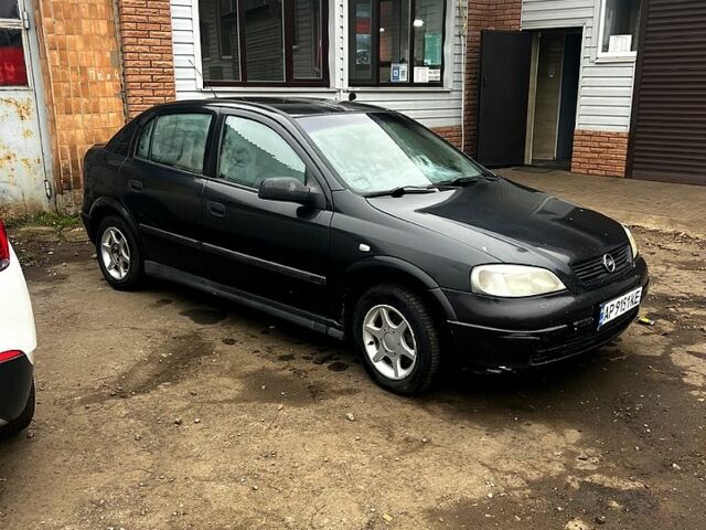 Чорний Опель Астра, об'ємом двигуна 1.4 л та пробігом 0 тис. км за 1999 $, фото 1 на Automoto.ua