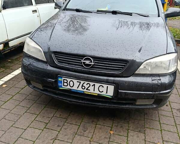Черный Опель Астра, объемом двигателя 2 л и пробегом 311 тыс. км за 1650 $, фото 3 на Automoto.ua