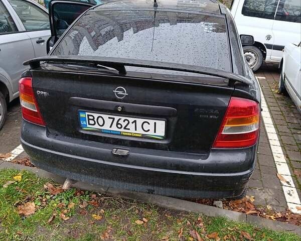 Черный Опель Астра, объемом двигателя 2 л и пробегом 311 тыс. км за 1650 $, фото 7 на Automoto.ua