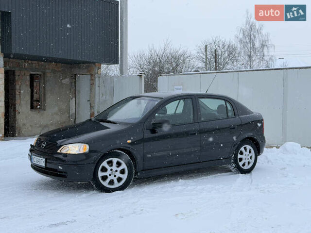 Чорний Опель Астра, об'ємом двигуна 1.6 л та пробігом 288 тис. км за 2950 $, фото 12 на Automoto.ua