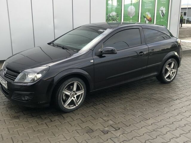 Черный Опель Астра, объемом двигателя 1.7 л и пробегом 300 тыс. км за 3500 $, фото 2 на Automoto.ua