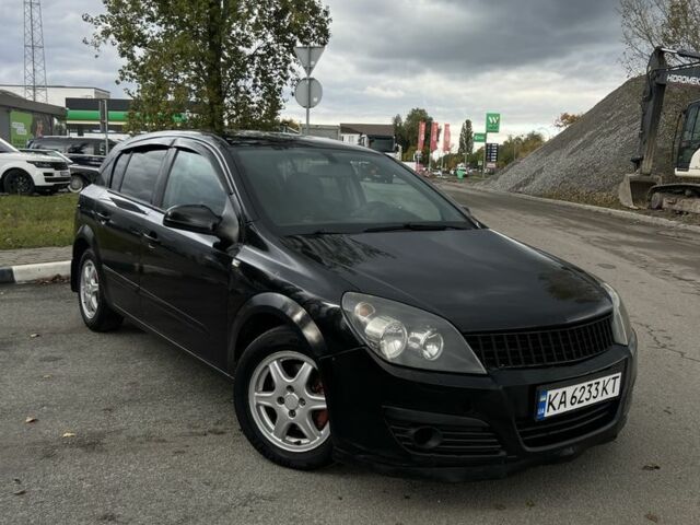 Черный Опель Астра, объемом двигателя 1.6 л и пробегом 245 тыс. км за 3499 $, фото 2 на Automoto.ua
