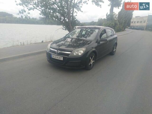 Черный Опель Астра, объемом двигателя 1.4 л и пробегом 238 тыс. км за 5000 $, фото 5 на Automoto.ua