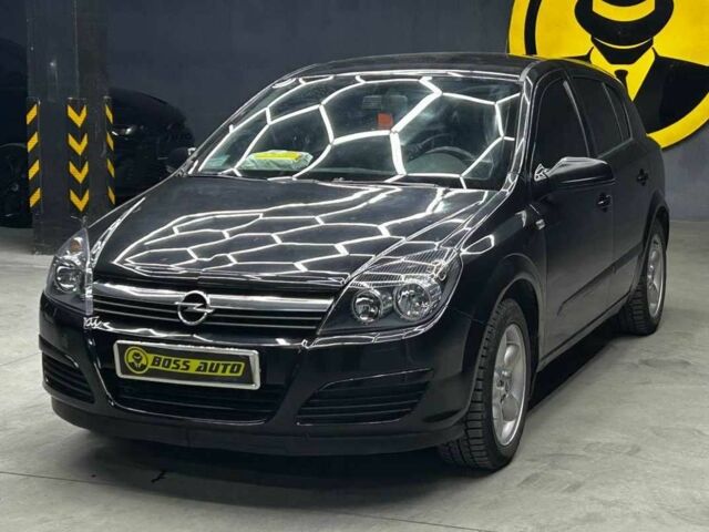 Черный Опель Астра, объемом двигателя 1.6 л и пробегом 213 тыс. км за 4300 $, фото 2 на Automoto.ua