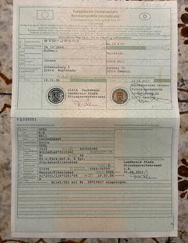 Чорний Опель Астра, об'ємом двигуна 1.6 л та пробігом 216 тис. км за 4600 $, фото 34 на Automoto.ua