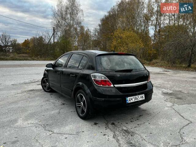 Опель Астра 2008 в Житомире на Automoto.ua Черный Опель Астра, объемом двигателя 1.6 л и пробегом 258 тыс. км за 4600 $, фото 3 на Automoto.ua