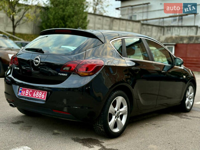 Опель Астра 2010 в Ровно на Automoto.ua Черный Опель Астра, объемом двигателя 1.4 л и пробегом 147 тыс. км за 6499 $, фото 6 на Automoto.ua