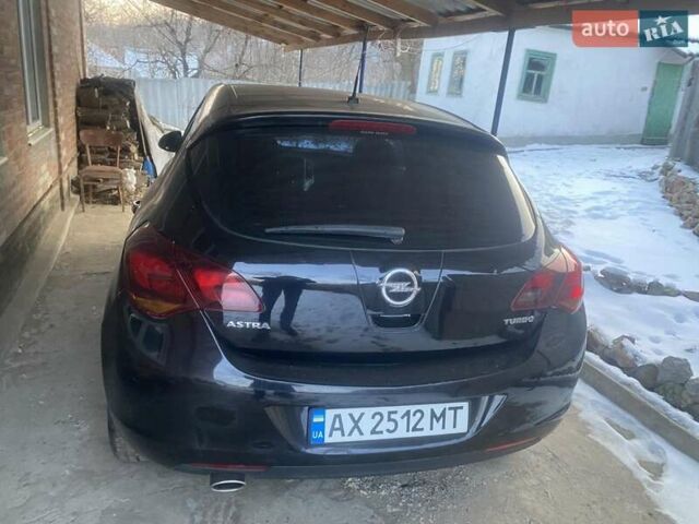 Черный Опель Астра, объемом двигателя 1.36 л и пробегом 210 тыс. км за 6500 $, фото 7 на Automoto.ua