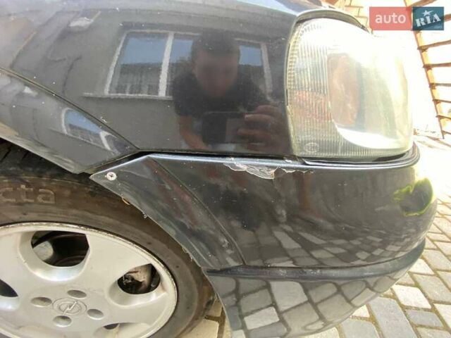 Чорний Опель Астра, об'ємом двигуна 1.6 л та пробігом 346 тис. км за 2300 $, фото 8 на Automoto.ua