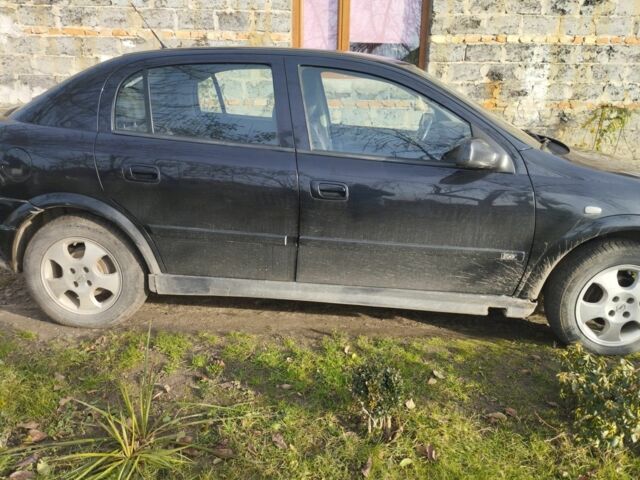 Чорний Опель Астра, об'ємом двигуна 1.7 л та пробігом 395 тис. км за 2800 $, фото 4 на Automoto.ua