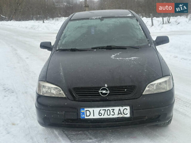 Чорний Опель Астра, об'ємом двигуна 1.4 л та пробігом 280 тис. км за 2350 $, фото 2 на Automoto.ua