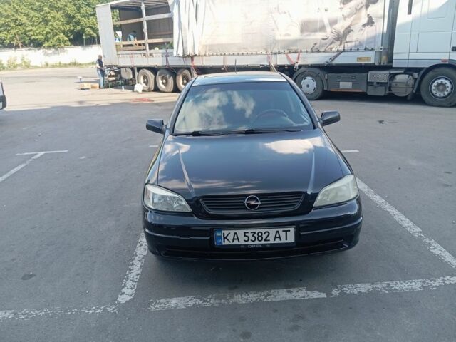 Чорний Опель Астра, об'ємом двигуна 1.6 л та пробігом 315 тис. км за 1500 $, фото 4 на Automoto.ua