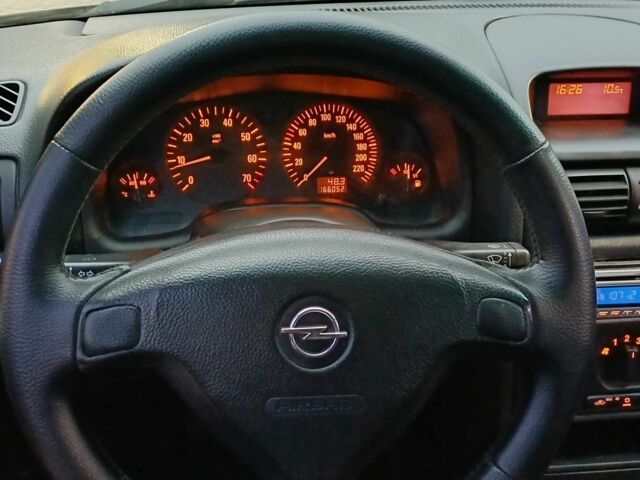 Черный Опель Астра, объемом двигателя 1.4 л и пробегом 166 тыс. км за 4700 $, фото 14 на Automoto.ua