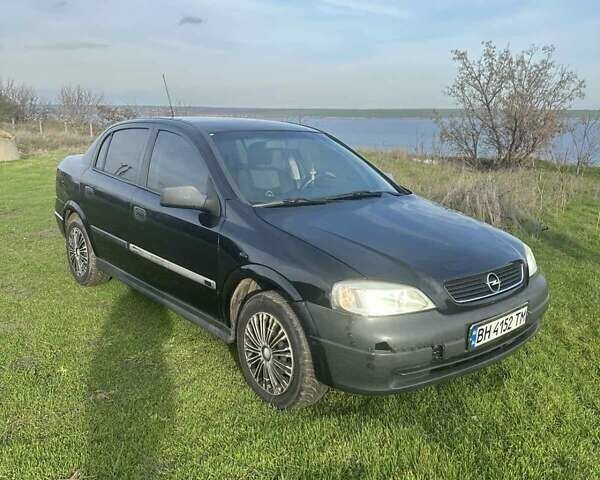 Чорний Опель Астра, об'ємом двигуна 1.4 л та пробігом 215 тис. км за 3500 $, фото 9 на Automoto.ua