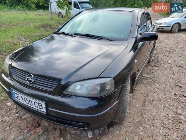 Чорний Опель Астра, об'ємом двигуна 1.4 л та пробігом 320 тис. км за 3750 $, фото 5 на Automoto.ua