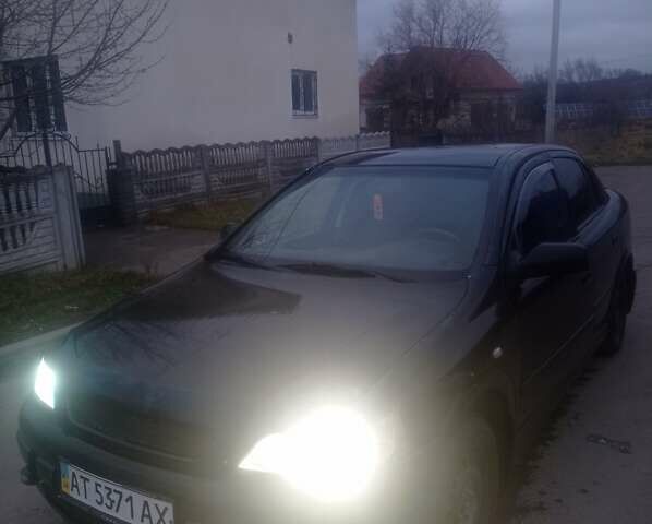 Чорний Опель Астра, об'ємом двигуна 1.39 л та пробігом 215 тис. км за 2999 $, фото 2 на Automoto.ua