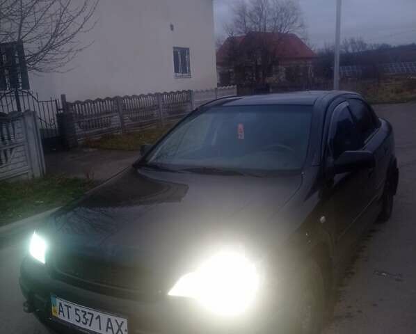 Чорний Опель Астра, об'ємом двигуна 1.39 л та пробігом 215 тис. км за 2999 $, фото 4 на Automoto.ua