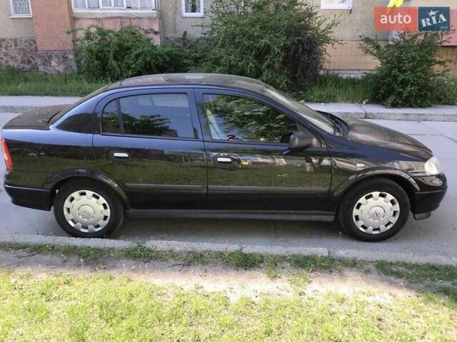 Чорний Опель Астра, об'ємом двигуна 1.4 л та пробігом 187 тис. км за 3800 $, фото 1 на Automoto.ua