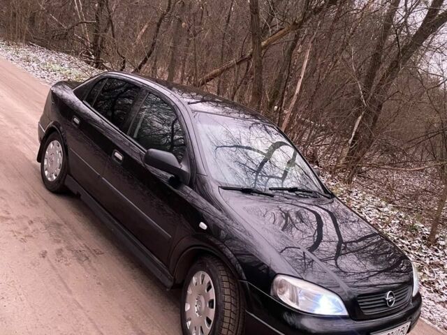 Черный Опель Астра, объемом двигателя 0 л и пробегом 160 тыс. км за 3500 $, фото 2 на Automoto.ua