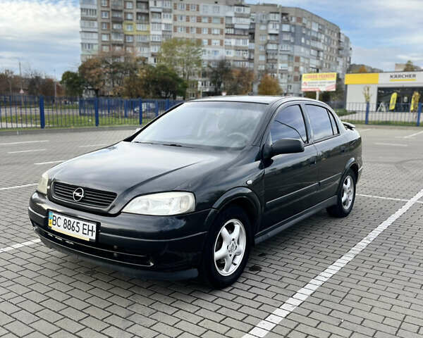 Опель Астра 2007 в Львове на Automoto.ua Черный Опель Астра, объемом двигателя 1.4 л и пробегом 210 тыс. км за 3800 $, фото 1 на Automoto.ua