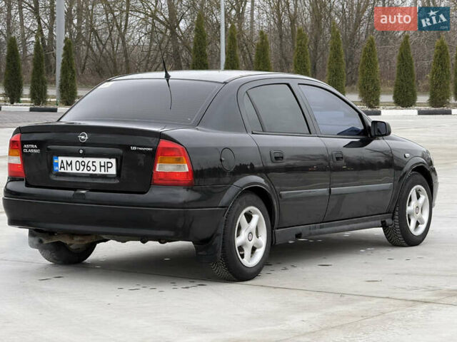 Чорний Опель Астра, об'ємом двигуна 1.6 л та пробігом 212 тис. км за 2999 $, фото 8 на Automoto.ua