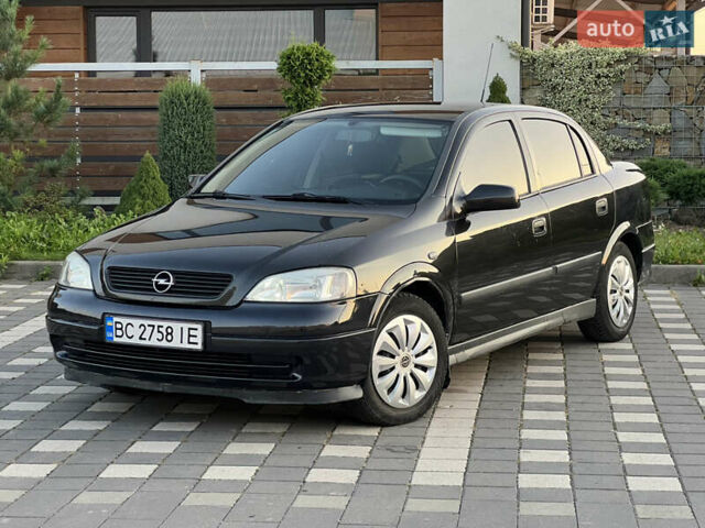 Чорний Опель Астра, об'ємом двигуна 1.6 л та пробігом 214 тис. км за 2999 $, фото 8 на Automoto.ua