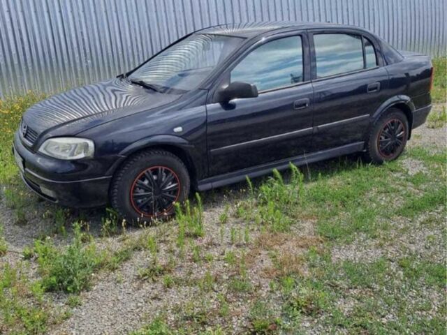 Чорний Опель Астра, об'ємом двигуна 1.4 л та пробігом 281 тис. км за 2200 $, фото 2 на Automoto.ua