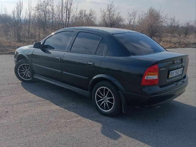 Черный Опель Астра, объемом двигателя 0 л и пробегом 290 тыс. км за 4000 $, фото 8 на Automoto.ua