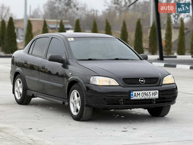 Чорний Опель Астра, об'ємом двигуна 1.6 л та пробігом 212 тис. км за 2999 $, фото 4 на Automoto.ua