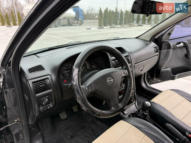 Чорний Опель Астра, об'ємом двигуна 1.6 л та пробігом 212 тис. км за 2999 $, фото 19 на Automoto.ua