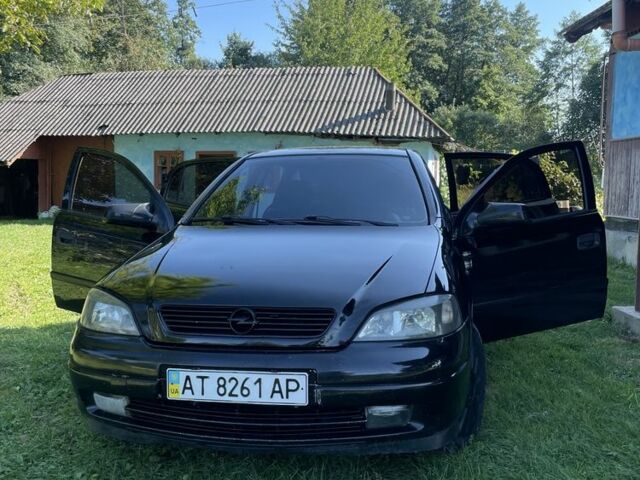 Черный Опель Астра, объемом двигателя 1.4 л и пробегом 278 тыс. км за 2699 $, фото 6 на Automoto.ua