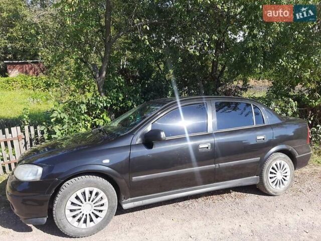 Чорний Опель Астра, об'ємом двигуна 1.6 л та пробігом 220 тис. км за 3500 $, фото 30 на Automoto.ua