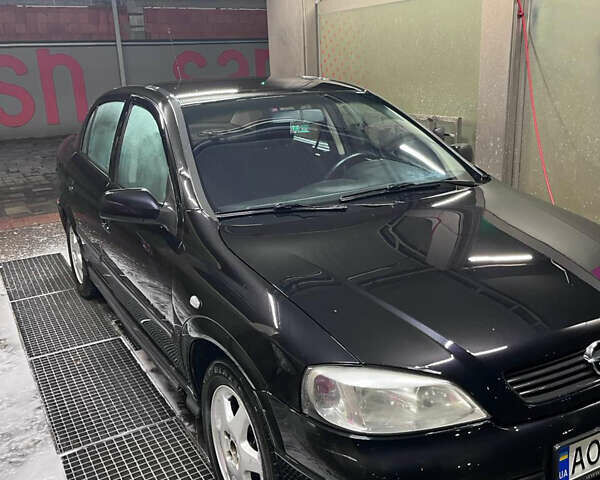 Чорний Опель Астра, об'ємом двигуна 1.4 л та пробігом 338 тис. км за 2300 $, фото 1 на Automoto.ua
