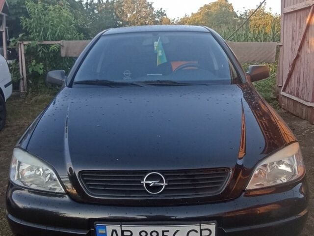 Черный Опель Астра, объемом двигателя 1.4 л и пробегом 129 тыс. км за 3700 $, фото 15 на Automoto.ua