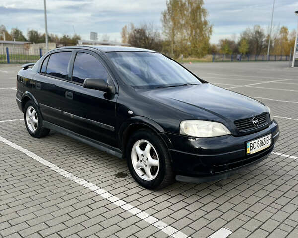 Опель Астра 2007 в Львове на Automoto.ua Черный Опель Астра, объемом двигателя 1.4 л и пробегом 210 тыс. км за 3800 $, фото 2 на Automoto.ua