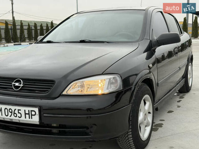 Чорний Опель Астра, об'ємом двигуна 1.6 л та пробігом 212 тис. км за 2999 $, фото 11 на Automoto.ua