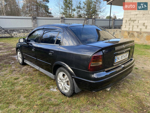 Чорний Опель Астра, об'ємом двигуна 1.6 л та пробігом 111 тис. км за 4200 $, фото 3 на Automoto.ua