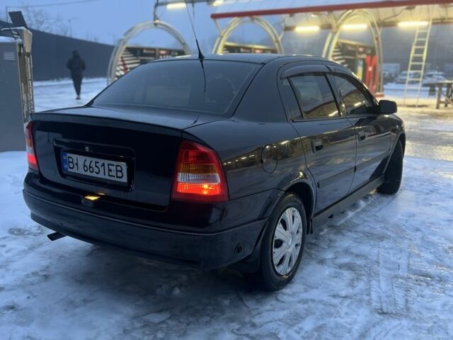 Чорний Опель Астра, об'ємом двигуна 1.6 л та пробігом 159 тис. км за 3900 $, фото 3 на Automoto.ua