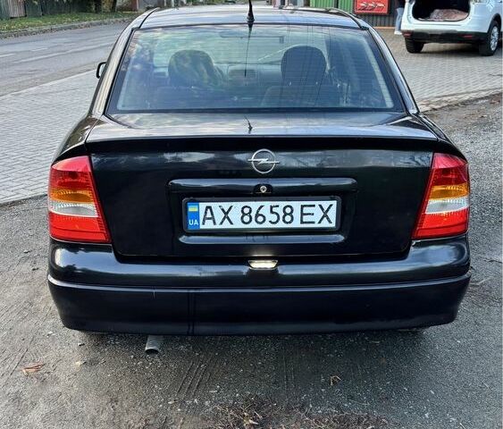 Чорний Опель Астра, об'ємом двигуна 1.4 л та пробігом 250 тис. км за 2500 $, фото 3 на Automoto.ua