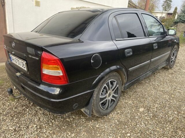 Чорний Опель Астра, об'ємом двигуна 1.4 л та пробігом 198 тис. км за 3750 $, фото 3 на Automoto.ua