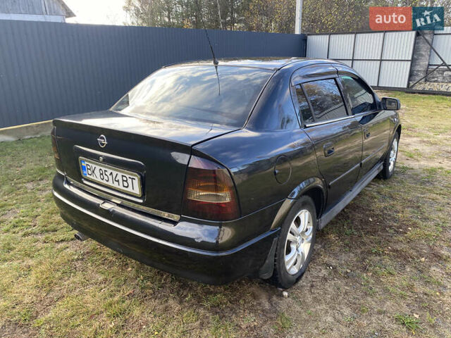 Чорний Опель Астра, об'ємом двигуна 1.6 л та пробігом 111 тис. км за 4200 $, фото 4 на Automoto.ua