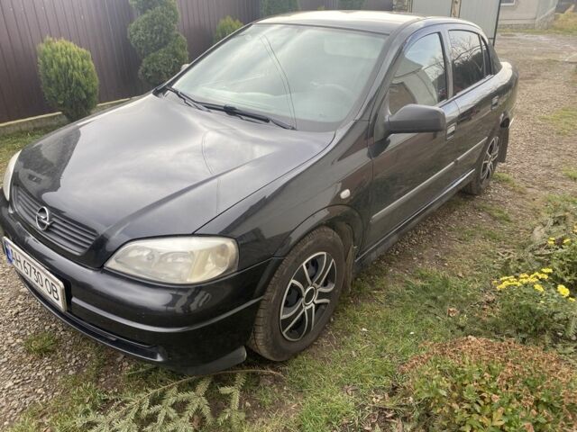 Чорний Опель Астра, об'ємом двигуна 1.4 л та пробігом 198 тис. км за 3750 $, фото 1 на Automoto.ua