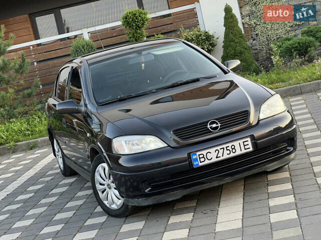 Чорний Опель Астра, об'ємом двигуна 1.6 л та пробігом 214 тис. км за 2999 $, фото 5 на Automoto.ua