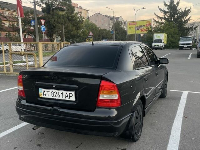 Черный Опель Астра, объемом двигателя 1.4 л и пробегом 278 тыс. км за 2699 $, фото 3 на Automoto.ua