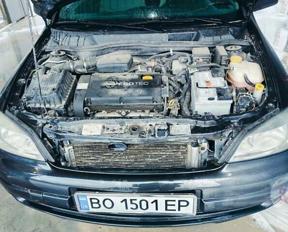 Чорний Опель Астра, об'ємом двигуна 1.6 л та пробігом 203 тис. км за 4500 $, фото 2 на Automoto.ua