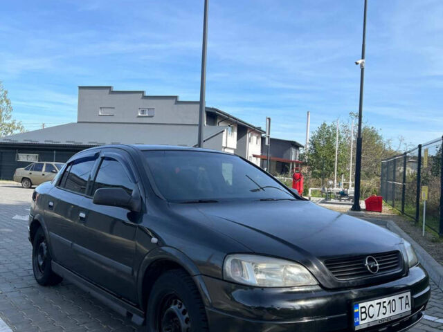Чорний Опель Астра, об'ємом двигуна 1.4 л та пробігом 290 тис. км за 2700 $, фото 3 на Automoto.ua