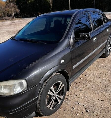 Чорний Опель Астра, об'ємом двигуна 1.39 л та пробігом 215 тис. км за 2500 $, фото 2 на Automoto.ua