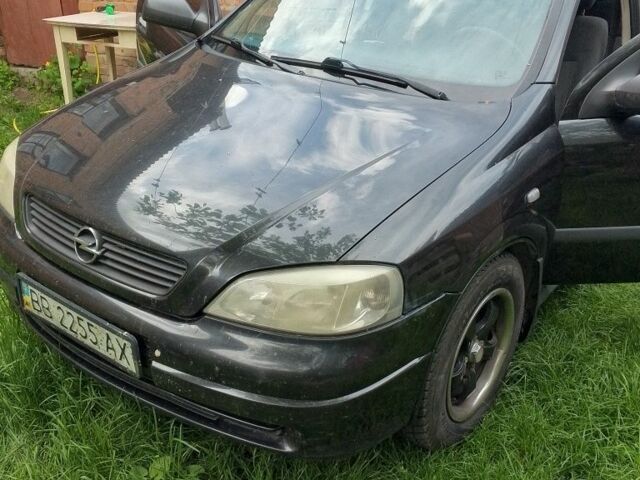 Черный Опель Астра, объемом двигателя 1.6 л и пробегом 2 тыс. км за 2000 $, фото 8 на Automoto.ua