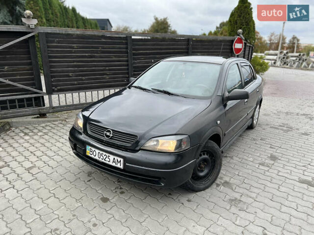 Чорний Опель Астра, об'ємом двигуна 1.4 л та пробігом 159 тис. км за 1999 $, фото 6 на Automoto.ua